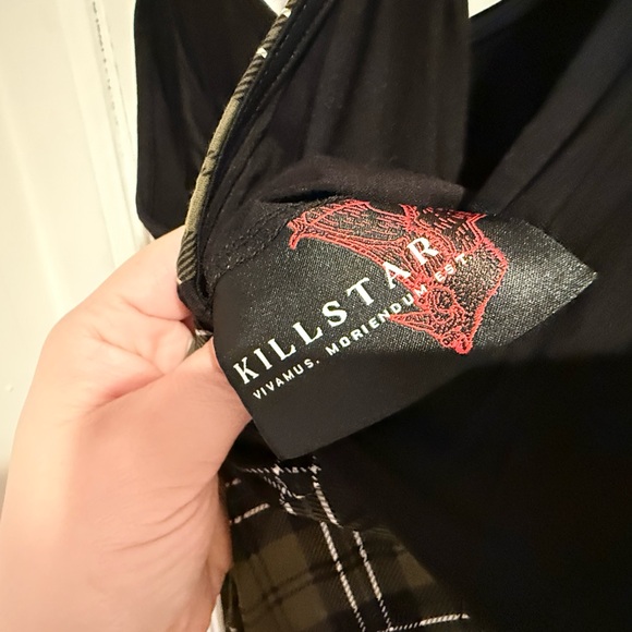Killstar Plaid Dress - Picture 4 of 6